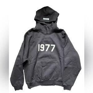 Fear Of God Essentials 1977 Hoodie Iron Men’s Size Small SS22